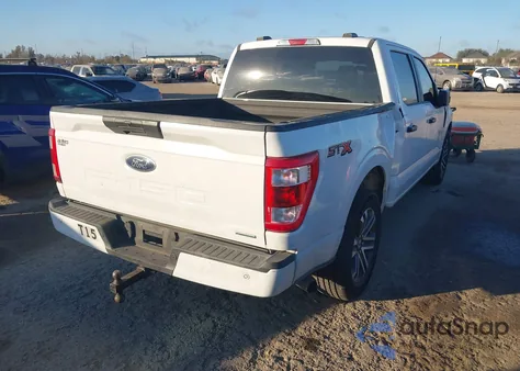 2022 Ford F-150 Xl z USA, uszkodzony, nr VIN 1FTEW1CP4NKD55753